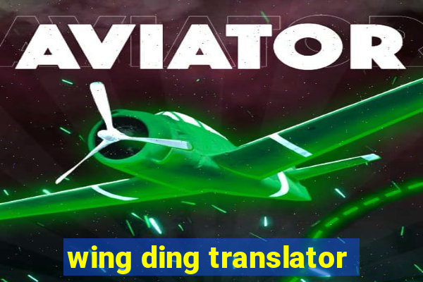 wing ding translator